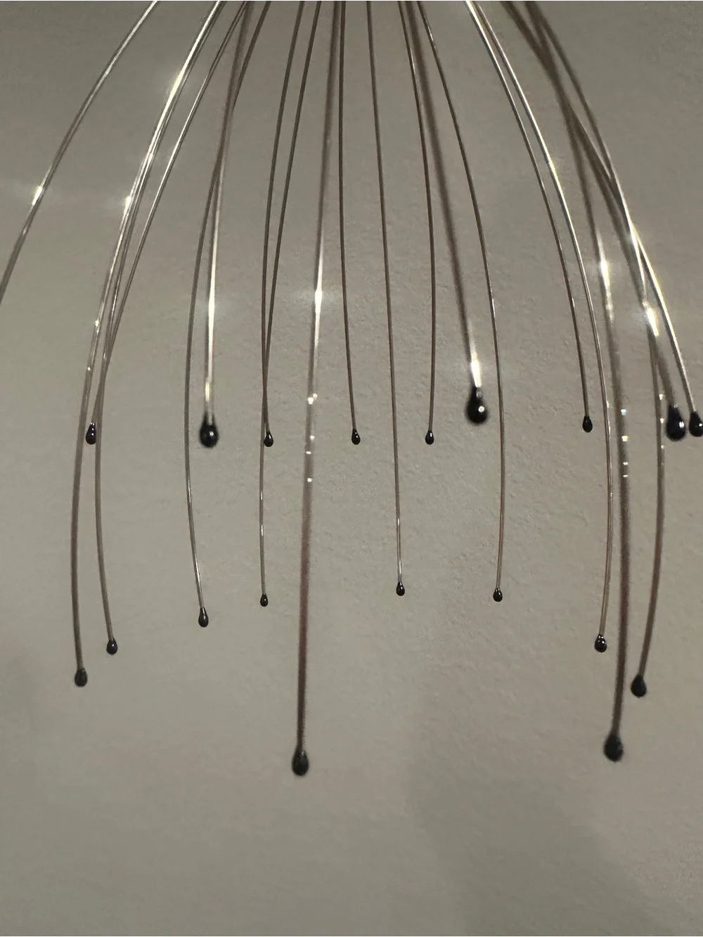 100% pure titanium needle Scalp Head Massager